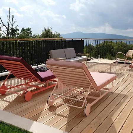 Beautiful Villa Fivos 1 Βίλα Brsečine